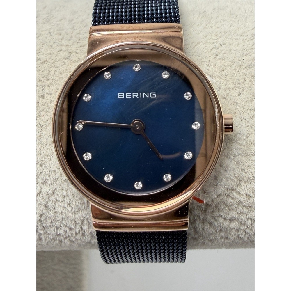 Bering 10126-367 New Battery Ladies Watch‎ 25MM 7.25" Steel Mesh Band